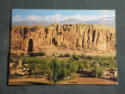 Képeslap,Afganisztán,Afghan airlines légitársaság,Bámiján-völgy,1980-