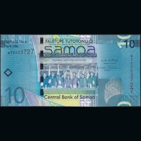 Szamoa 10 Tala 2008 P-39a UNC