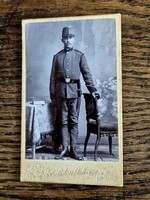 Esztergomi katona fotó- Albrecht Ferencz fényképészeti és festészeti műterme