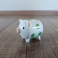 Ritka Aquincum porcelán szerencsemalac figura