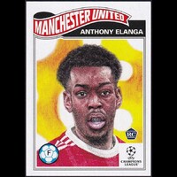 Topps UCL Living Set #432 Anthony Elanga (RC) Rookie Card - Manchester United