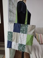 Patchwork bevásárló vászon táska