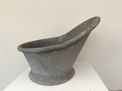 Antik kád horganyzott ülő kád fürdő ruszutikus fürdőszoba bútor ülőkád film színház díszlet 830 8671