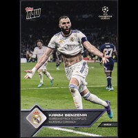 Topps NOW UCL #122 Karim Benzema - Real Madrid C.F.