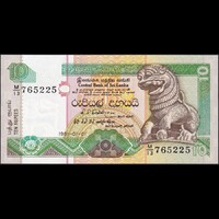 Sri Lanka 10 Rupees 1991 P-102a UNC