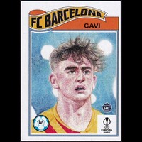 Topps UCL Living Set #468 - Gavi (RC) Rookie Card - FC Barcelona