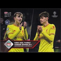 Topps NOW UCL #089 Max Woltman / Conor Breadley - Liverpool FC