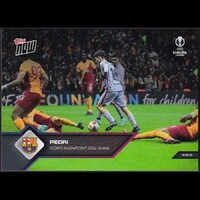 Topps NOW UEL #033 Pedri - FC Barcelona