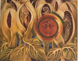 Frida Kahlo Nap és élet - litográfia