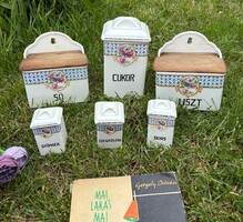 Gránit fűszertartó fűszertartók cukor liszt fali só gyömbér bors szegfűszeg