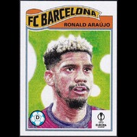 Topps UCL Living Set #465 Ronald Araujo - FC Barcelona
