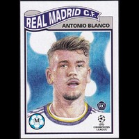 Topps UCL Living Set #474 Antonio Blanco (RC) Rookie Card - Real Madrid C.F.
