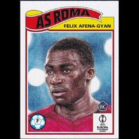 Topps UCL Living Set #477 Felix Afena-Gyan (RC) Rookie Card - AS Roma