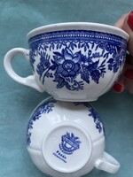 Villeroy&Boch "Fasan" kék fajansz csésze