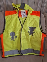 2db kapucnis biztonsági mellény gyerekeknek, 134-140cm magas, 98-102cm mellbőség