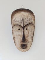 Afrikai maszk antik Fang népcsoport fa Gabon africká maska afrikanische Maske A3 616 3214