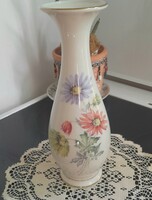 Vintage Bavaria virágmintás váza