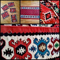 5 db kilim párnahuzat + falvédő / szőnyeg