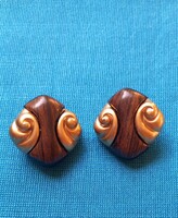 Retró ékszer klipsz