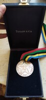 RRR!!! Magyar sportoló Universiade Tiffany &Co  ezüst érme