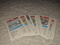 Autós kártya retró -  trafikos kártya