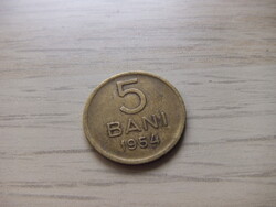 5  Bani  1954   ( 1 )  Románia