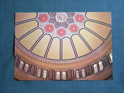 Képeslap,Közel-Kelet,Szaúd-Arábia,Mecca,Mekka,Safa hegy kupola csarnok látkép,részlet, 1990-