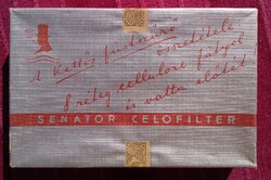 SENATOR CIGARETTAHÜVELY DOBOZA 1934.