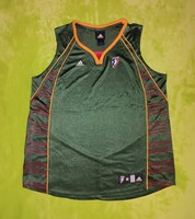 Női M-es vintage adidas WNBA Seattle Storm kosárlabda mez