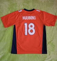 Gyerek L-es vintage Nike Payton Manning Denver Broncos (2015) NFL amerikai foci mez