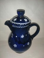 Városlődi ceramic lidded jug, pourer (31/d)