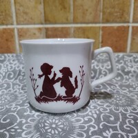 Zsolnay Árnyképes Gyermek Bögre