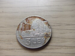 3 Lei   1966   ( 1 )   Románia