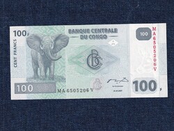 Kongó (Zaire) 100 frank bankjegy 2007