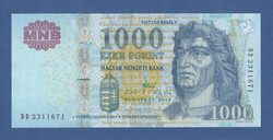 1000 Forint 2010 DD UNC