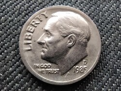 USA Roosevelt 1 dime 1985 D