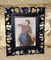 Ritkán fellelhető Karvaly Mór festmény , gyűjtőknek !