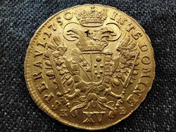 Német-Római Birodalom Franz I. császár (1745-1765) .563 ezüst 15 krajcár 1750 KB