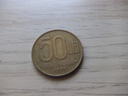 50 Lei   1992    ( 5 )   Románia