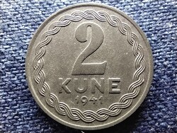 Horvátország 2 Kuna 1941