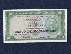 Mozambik 100 Escudo bankjegy 1961