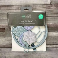 Vinter&Bloom Nordic Leaf öko lógó babaágy dísz