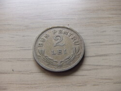 2 Lei   1924    ( 3 )   Románia