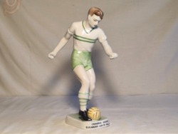 Hollóházi nagyméretű focista