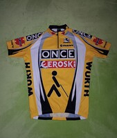 L-es vintage Giordana Once-Eroski (2001/03)﻿ ﻿kerékpáros mez