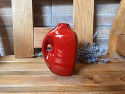 Zsolnay Nádor Judit  Ökörvér Eozin Váza Ritka