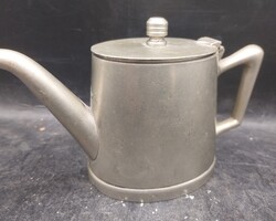 Alpakka kiöntő, Hacker és társa, art deco, 10 cm magas. 3984b
