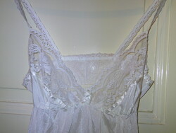 Vintage fehér női fehérnemű, kombiné ( S-es )