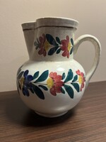 Hollóházi Emil ceramic jug