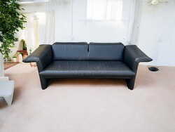 Eredeti COR marhabőr kanapé / sofa - német design, minimalista luxus hangulatú bőrkanapé